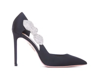 Aquazzura Very Bow Pumps In Black