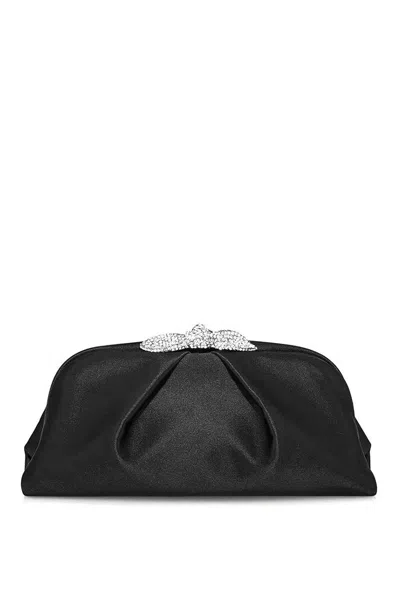 Aquazzura Very Bow Tie Clutch Bag In Multi