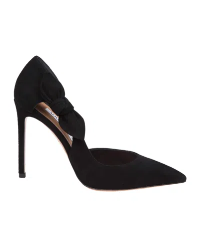 AQUAZZURA AQUAZZURA VERY BOW TIE STILETTO HEEL PUMPS