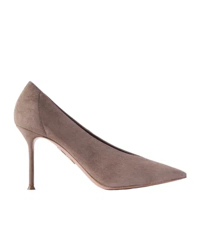 Aquazzura Voltaire 85 Suede Pumps In No