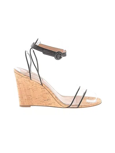 Pre-owned Aquazzura Wedges In Ivory