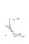 AQUAZZURA WILD AT HEART 105 SANDALS