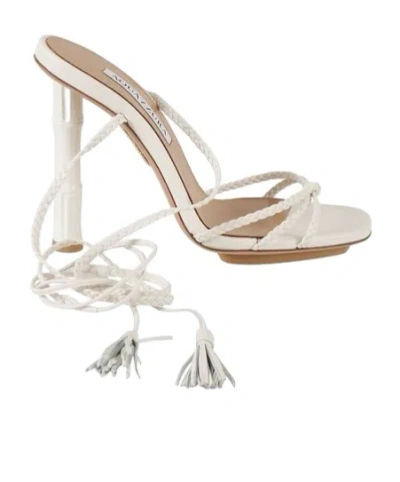 AQUAZZURA AQUAZZURA WILD BAMBOO SANDALS