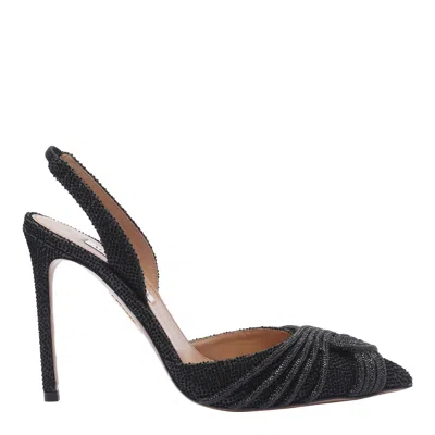 Aquazzura With Heel In Black