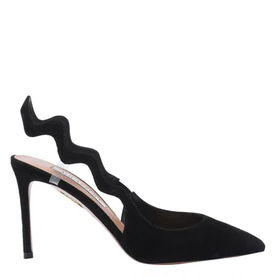 Aquazzura With Heel In Black