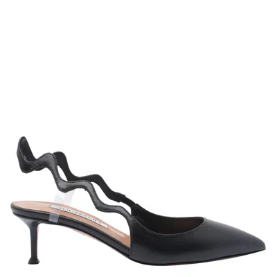 Aquazzura With Heel In Black