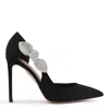 Aquazzura Scarpe Con Tacco Nero In Black