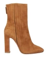 Aquazzura Joplin Suede Ankle Boots In Beige