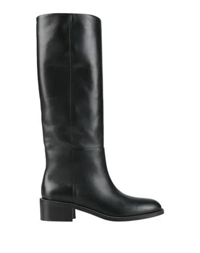Aquazzura Woman Boot Black Size 8 Calfskin