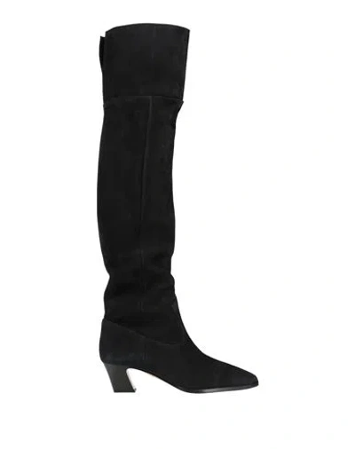 Aquazzura Woman Boot Black Size 9 Leather