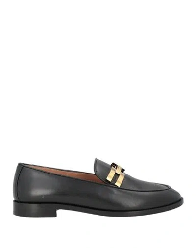 Aquazzura Woman Loafers Black Size 8 Leather