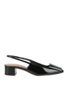 Aquazzura Woman Pumps Black Size 8 Leather
