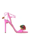 Aquazzura Strawberry Punch 105 Sandals In Pink