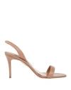 Aquazzura So Nude 105 Sandals In Beige