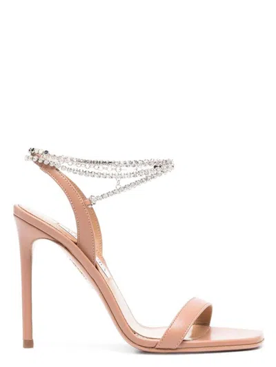 AQUAZZURA WOMEN'S CARELESS WHISPER SANDAL 105