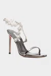 Aquazzura Women's Comet 105 Stiletto Heel In Smoke In Grey