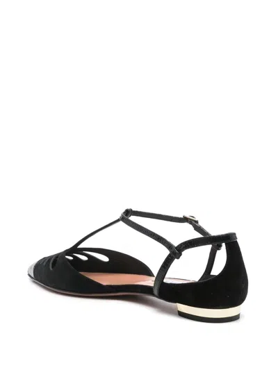 Aquazzura Women's Dancers In Nero