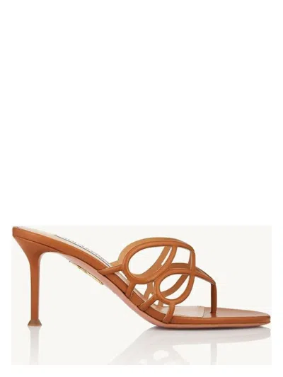 AQUAZZURA WOMEN'S INFINITO SANDAL 75