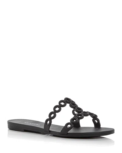 AQUAZZURA WOMEN'S INFINITY CHAIN JELLY SANDALS