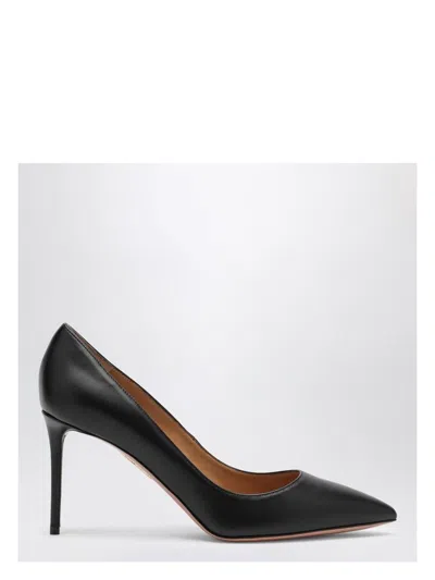 AQUAZZURA WOMEN'S LEATHER DÃ©COLLETÃ© PUMPS