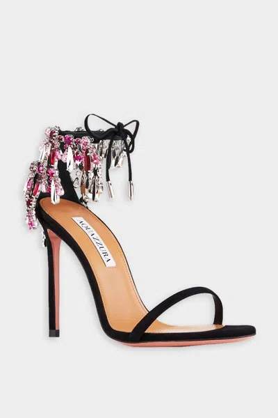 Aquazzura Women's Moonwalk Sandal 105 In Black