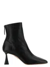 Aquazzura Woman Ankle Boots Black Size 7.5 Leather