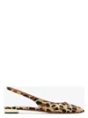 Aquazzura Purist Sling Flat In Natural