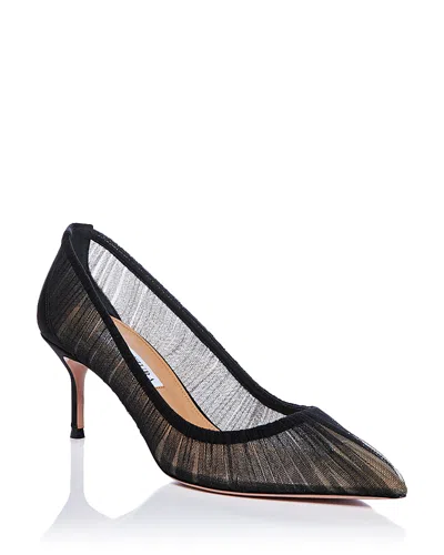 Aquazzura Women's Voila 65 Pumps In Black
