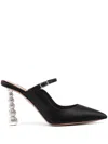 Aquazzura Yes Baby 95mm Pumps In 黑色
