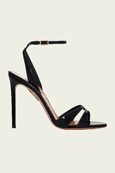 Aquazzura You And I Sandal 105 In Black