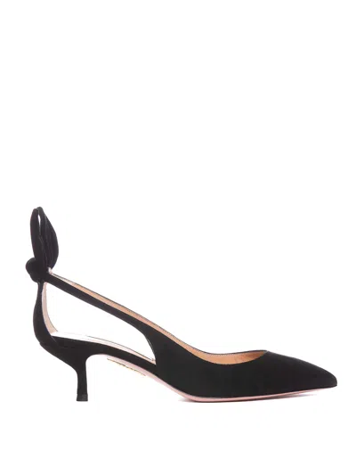 AQUAZZURA BOW TIE PUMPS