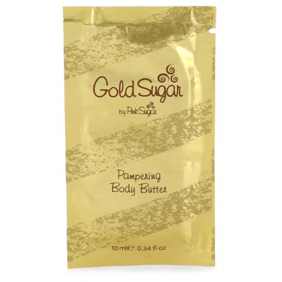 Aquolina 2pcs Combo Gold Sugar By  Body Butter Pouch .34 oz For Women In Multi