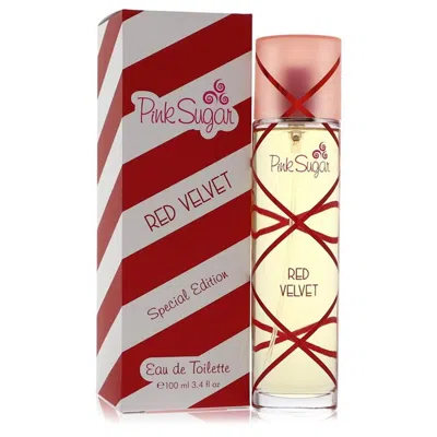 Aquolina 3.4 oz Pink Sugar Red Velvet Womens Eau De Toilette Spray In Multi