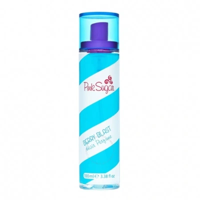 Aquolina Pink Sugar Berry Blast /  Hair Fragrance Spray 3.38 oz (100 Ml) In White
