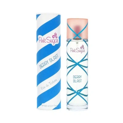 Aquolina Pink Sugar Berry Blast For Women Eau De Toilette Spray 3.4 oz