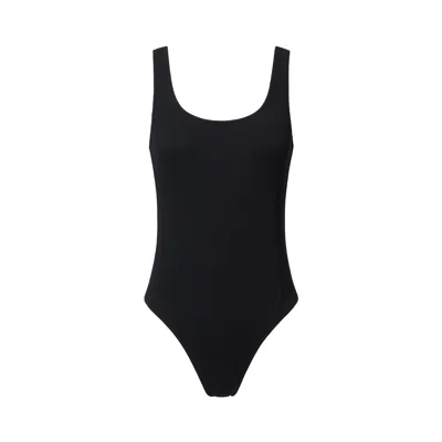Aqva Swimwear Women's Black Balmins One-piece Swimsuit