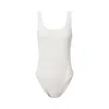 Aqva Swimwear Women's Neutrals / White Nude Balmins One-piece Swimsuit In White