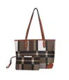 Ar New York Women's Large Capacity Tote Bag In Brown In Brown