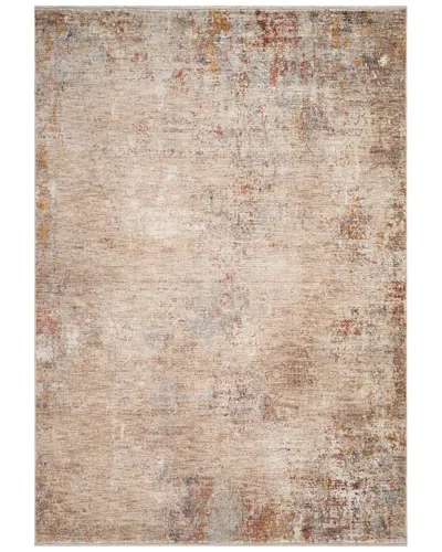Ar Rugs Albany Vintage Power-loomed Rug In Beige
