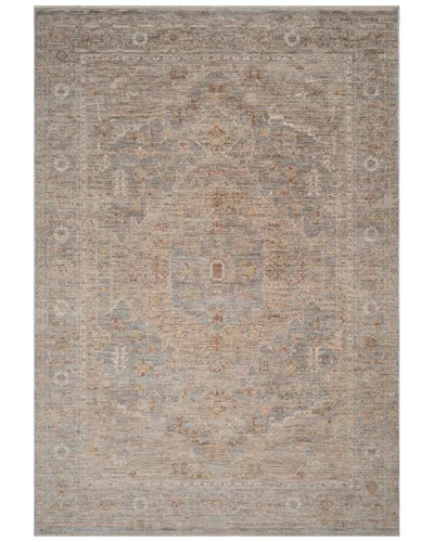 Ar Rugs Albany Vintage Power-loomed Rug In Blue