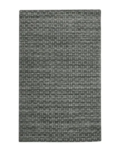 Ar Rugs Aliya Houston Wool Area Rug In Black