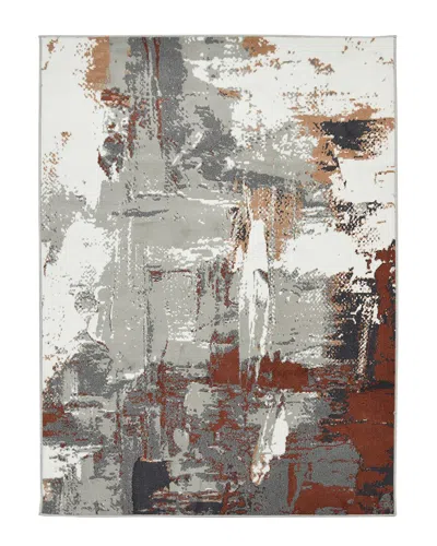 AR RUGS AR RUGS ALPINE EHRA ABSTRACT RUNNER RUG