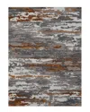 Ar Rugs Abegail Hand-tufted Wool-blend Rug In Orange