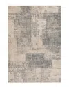 Ar Rugs Amer Rugs Alpine Cel Abstract Runner Rug In Gray