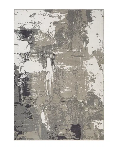Ar Rugs Amer Rugs Alpine Ehra Abstract Runner Rug In Ivory