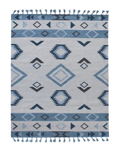 Ar Rugs Amer Rugs Arielle Flatweave Wool Rug In Blue
