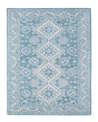 Ar Rugs Amer Rugs Boston Hand-tufted Modern Rug In Blue