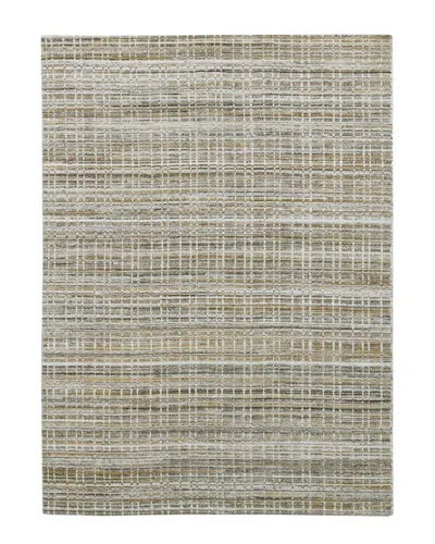 Ar Rugs Amer Rugs Philomena Hand-woven Wool-blend Rug In Gray
