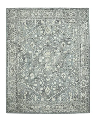 Ar Rugs Amer Rugs Vestige Kersey Wool-blend Area Rug In Blue