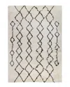 Ar Rugs Aspen Clara Geometric Runner Rug In Cream
